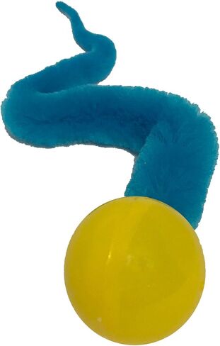 Dezi & Roo Wiggly Ping Ball - Fun Cat Toys - Toy Balls for Indoor Cats - Designed by a Feline Vet - Made in USA - 3pk in Kuwait