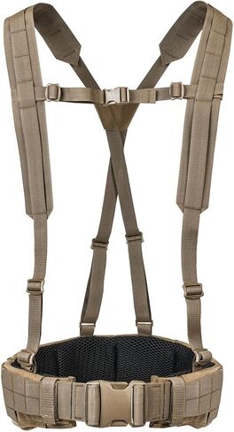 Tasmanian Tiger Warrior Belt MK III, Tactical Battle Belt, MOLLE Webbing, Chest Strap Carrying System in Saudi Arabia