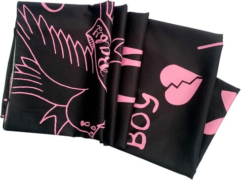 بساط حائط ثلاثي الأبعاد مزخرف برسمة طائر صغير وطائر صغير من Li-l Pe-ep Cry ، ملصق مزخرف بزخارف فنية ثلاثية الأبعاد لتزيين المنزل وغرفة المعيشة وغرفة النوم وغرفة النوم وغرفة النوم (150 سم × 150 سم) in Kuwait