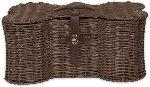 سلة ألعاب مجموعة تخزين الحيوانات الأليفة من بون دراي، قطة كيتي، ورق منسوج طبيعي in Kuwait