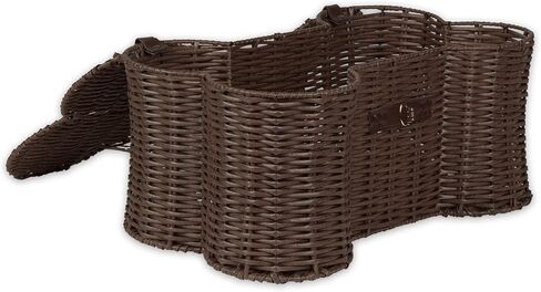 سلة ألعاب مجموعة تخزين الحيوانات الأليفة من بون دراي، قطة كيتي، ورق منسوج طبيعي in Kuwait