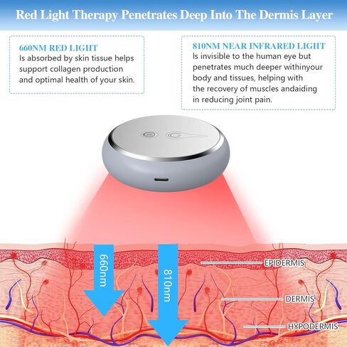 Cold Laser Therapy,810NM,Near Infrared Light Therapy for Pain Relief, Joint, Muscle & Tissue, 660NM,Red Light Therapy Device for Dog,Knee, Ankle, Hands, Feet,Pain Relief in Kuwait