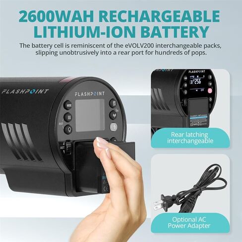 XPLOR 300 Pro TTL R2 طقم فلاش خارجي يعمل بالبطارية in Kuwait