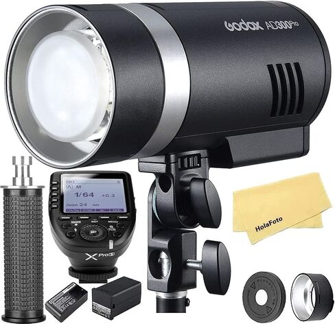 GODOX AD300 Pro Godox AD300Pro Godox Flash for Sony Camera,w/Godox XPro-S Flash Trigger,TTL 2.4G HSS 1 / 8000s Outdoor Flash with 2600mAh Lithium Battery,0.01-1.5S Recycle Time,320 Full Power Flashes in Saudi Arabia