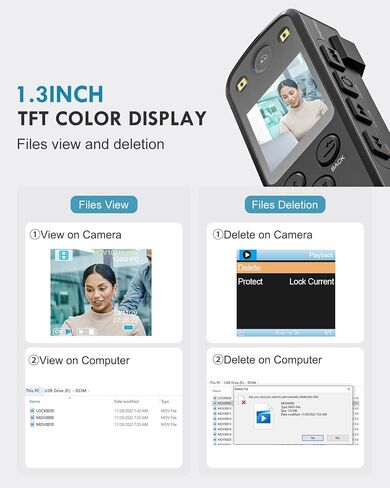 كاميرا EP2 بسعة 64 جيجابايت، كاميرا فيديو 1080 بكسل مع شاشة 1.3 بوصة، سعة البطارية 1500 مللي أمبير في الساعة، تدعم التسجيل من 5 إلى 6 ساعات، سهلة الاستخدام للمشي لمسافات طويلة وركوب الخيل والمشي مع الحيوانات الأليفة in Kuwait