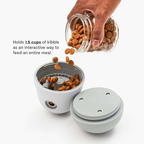 لعبة توزيع حلوى الكلاب FABLE The Puffin Game - ألعاب مكافأة الكلاب - ألعاب مكافأة الكلاب للترفيه التفاعلي والتحفيز الذهني - لعبة مكافأة الكلاب التي تحاكي فريسة الصيد - لعبة موزع طعام الكلاب لوجبة كاملة - أزرق داكن in Kuwait