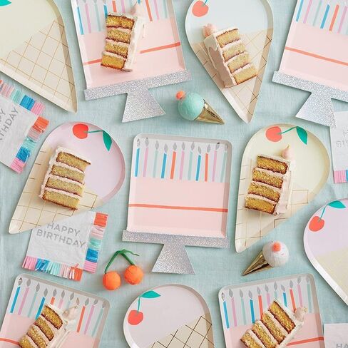 Meri Meri Birthday Cake Plates in Saudi Arabia