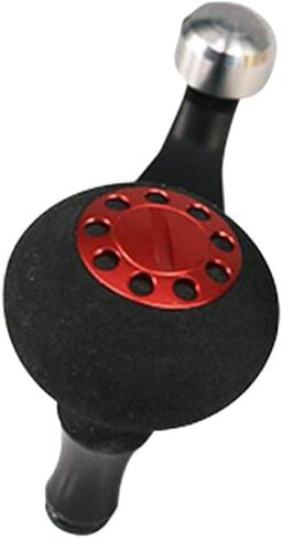 Metal Baitcasting Fishing Reel Handle with EVA Knob - Replacement for Grip and Comfort - Saltwater and Freshwater Compatible LIONX in Saudi Arabia