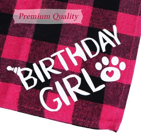 STMK Dog Birthday Outfit Girl, Dog Birthday Bandana Girl Tutu Skirt Birthday Number Crown Hat Bowtie Happy Birthday Banner for Pet Puppy Dog Birthday Party Supplies (Pink) in Saudi Arabia