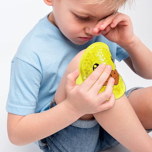 عبوات ثلج للأطفال من أجل Boo Boos، عبوتان للضغط البارد الساخن، عبوات ثلج من Boo Boo Gel لإصابات الأطفال البالغين، وتخفيف الآلام، والتهاب المفاصل، والحمى، والإسعافات الأولية، 4.8 بوصة (غزال + ثعلب) in Kuwait