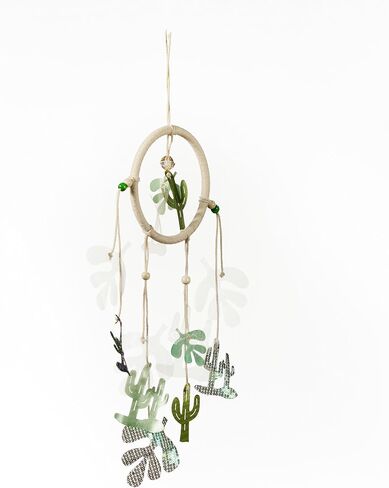 روزر لايف الحديثة جدار حلم الماسك ديكور المحمول، اليدوية شنقا بوهو حلم الماسك، لغرفة نوم الأطفال طفل النساء الرجال الفتيان الفتيات الحضانة تيبي المنزل حزب في الهواء الطلق حديقة الصبار الأخضر، حزمة من 1 in Kuwait