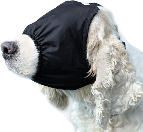 قناع عين بغطاء مهدئ للكلاب من بوناويت، قناع قلق للحيوانات الأليفة، كمامة طوق للقطط من النايلون للتزيين ومكافحة دوار السيارة S in Kuwait