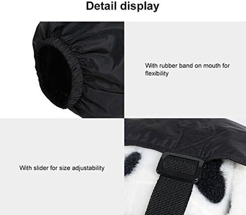 قناع عين بغطاء مهدئ للكلاب من بوناويت، قناع قلق للحيوانات الأليفة، كمامة طوق للقطط من النايلون للتزيين ومكافحة دوار السيارة S in Kuwait