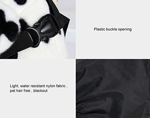 قناع عين بغطاء مهدئ للكلاب من بوناويت، قناع قلق للحيوانات الأليفة، كمامة طوق للقطط من النايلون للتزيين ومكافحة دوار السيارة S in Kuwait