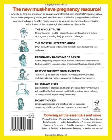 The Simplest Pregnancy Book in the World: The Illustrated, Grab-and-Do Guide for a Healthy, Happy Pregnancy and Childbirth in Saudi Arabia
