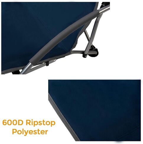 باسيفيك باس كرسي تخييم وشاطئ خفيف الوزن مع حامل اكواب مدمج، يتضمن شنطة حمل in Kuwait