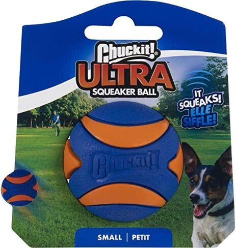 Chuckit! (4 Pack) Ultra Squeaker Ball, Small in Saudi Arabia