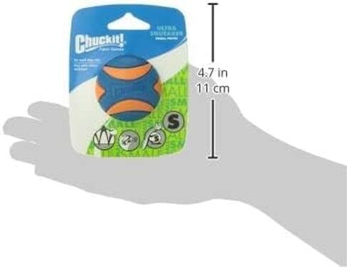 Chuckit! (4 Pack) Ultra Squeaker Ball, Small in Saudi Arabia