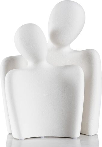 BUTILIVEEN Couple Sculpture Home Decor, Couple Gifts for Her, Romantic Love Statue for Wedding and Anniversary, Bookself Decor, Living Room Decorations, Office Decor in Saudi Arabia