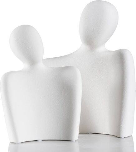 BUTILIVEEN Couple Sculpture Home Decor, Couple Gifts for Her, Romantic Love Statue for Wedding and Anniversary, Bookself Decor, Living Room Decorations, Office Decor in Saudi Arabia