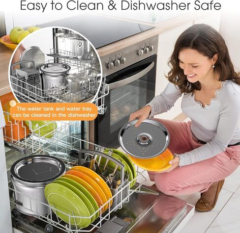 نافورة مياه للقطط من الفولاذ المقاوم للصدأ من كاكتويلي، نافورة مياه أوتوماتيكية للحيوانات الأليفة سعة 2.5 لتر/84 أونصة، مضخة فائقة الهدوء و2 مرشحات، نافورة للقطط للشرب مع ضوء LED، خالية من مادة BPA in Kuwait