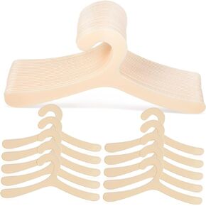 Cat Clothes Hangers 40 pcs Hanging Coat Apparel Plastic Hanger Clo Puppy Drying Kitten Hangers Small Pet Clothing Dog Cat Clothes Pets Doll Racks Costume for Rack Dog Clothes Hangers in Saudi Arabia