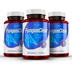 (3 عبوات) أقراص إزالة الفطريات، أقراص إزالة الفطريات بالإضافة إلى الأظافر - لأظافر صحية قوية (180 كبسولة) in Kuwait