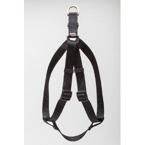 Cetacea Step-in Pet/Dog Harness - Webbing Width 3/8" Distance Around Torso 8" - 11" - XX-Small - Teacup - Black
