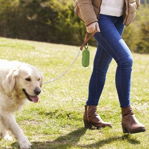 RTECO Biodegradable Doggy Poop Bags, Extra Thick Dog Poop Bags with Dispenser and Leash Clip, Scented Waste Bags for Puppy Outdoor Walking and Traveling,240 Counts in Saudi Arabia