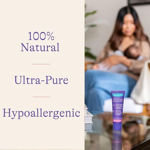 Lansinoh HPA Lanolin Nipple Cream, Safe for Baby and Mom, Breastfeeding Essentials, 40 g in Kuwait