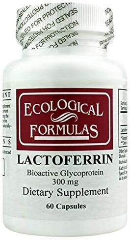 Ecological Formulas Lactoferrin 300 Mg, White, 60 Count in Saudi Arabia