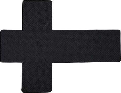 Cover Bonanza Indoor Recliner Slipcover, 23 x 21 x 35 Inch, Black/Charcoal in Saudi Arabia