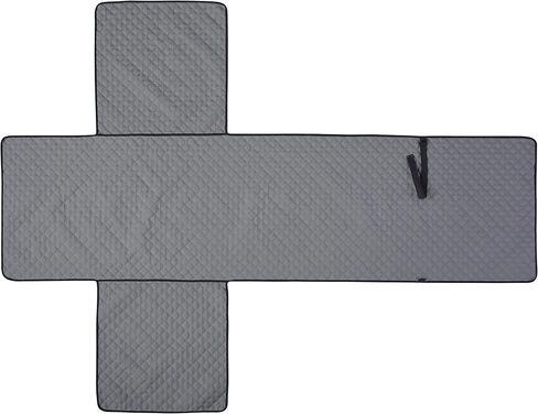 Cover Bonanza Indoor Recliner Slipcover, 23 x 21 x 35 Inch, Black/Charcoal in Saudi Arabia