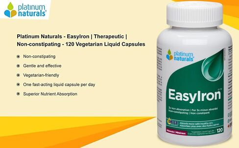 Platinum Naturals Easy Iron, 120 CT in Saudi Arabia