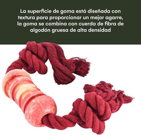 لعبة المضغ المتينة من Alpine Choice للكلاب العدوانية بحبل - ألعاب للكلاب من الحبال غير قابلة للتدمير - أفضل مجموعة للمضغ الثقيل واللعب التفاعلي - مناسبة للكلاب والجراء الصغيرة in Kuwait