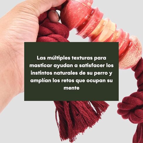 لعبة المضغ المتينة من Alpine Choice للكلاب العدوانية بحبل - ألعاب للكلاب من الحبال غير قابلة للتدمير - أفضل مجموعة للمضغ الثقيل واللعب التفاعلي - مناسبة للكلاب والجراء الصغيرة in Kuwait