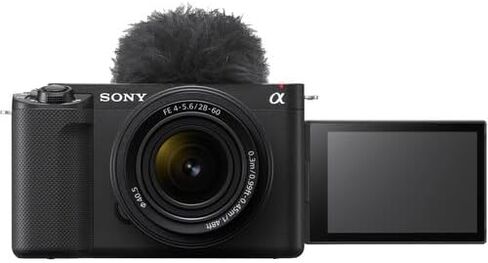 Sony ZV-E1 Mirrorless Vlog Camera (Black) with 28-60mm Lens Bundle with Backpack, Monopod, 2 x 64GB SD Card, & More in Saudi Arabia