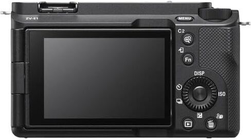 Sony ZV-E1 Mirrorless Vlog Camera (Black) with 28-60mm Lens Bundle with Backpack, Monopod, 2 x 64GB SD Card, & More in Saudi Arabia