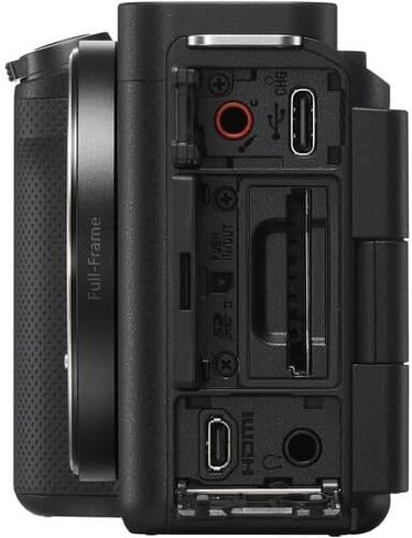 Sony ZV-E1 Mirrorless Vlog Camera (Black) with 28-60mm Lens Bundle with Backpack, Monopod, 2 x 64GB SD Card, & More in Saudi Arabia