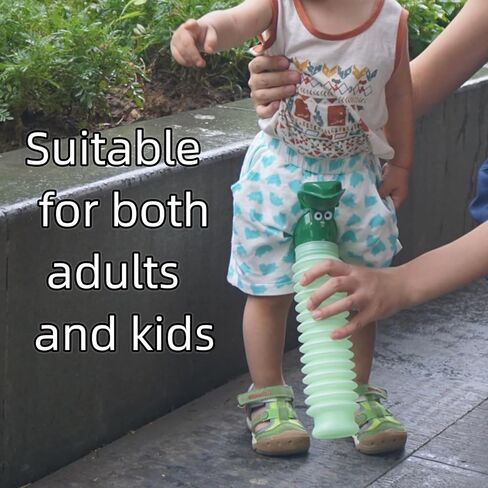 مبولة طوارئ محمولة قابلة للتوسيع بسعة 600 مل للاطفال والكبار، مرحاض طوارئ متنقل للسفر والتخييم في الهواء الطلق من قطعتين من جيه كيه زفيكيس in Kuwait