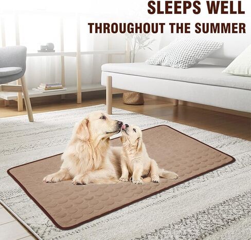 بساط تبريد للكلاب من XinChangShangMao، وسادة تبريد ذاتية للكلاب الأليفة، بساط تبريد صيفي قابل للغسل من الحرير الجليدي للكلاب والقطط وبيوت الكلاب والصناديق والأسرة in Kuwait