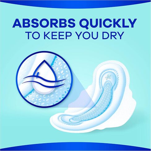 Always Maxi Size 1 Regular Pads for Women, with Wings, Unscented, 36ct - Pack of 2 (72 Count Total) in Saudi Arabia