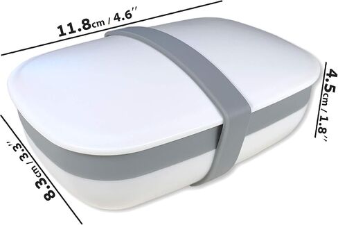 Kiasona 2Pack Travel Soap Box,soap Bar Holder Dish Container Case with Sponge Saver&Silicone Band,Strong Sealing,Leak Proof,Portable,Best for Bathroom,Gym,School,Camping,Hiking,Vacation(Pack of 2) in Saudi Arabia