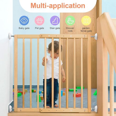 واقي حائط لبوابة الاطفال من 4 قطع، واقي تمديد لبوابة الاطفال، اكواب حائط البوابات، بوابات مثبتة بالضغط، واقي حائط لبوابة الطفل لحماية الجدران والمداخل من بوابات وسلالم الحيوانات الاليفة والكلاب in Kuwait