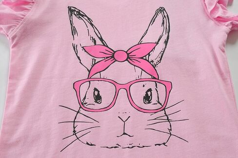 طفل الفتيات تي شيرت كشكش كم تيز لطيف ديناصور تانك القمم يونيكورن ملابس غير رسمية الأرنب 1-7 سنوات in Kuwait