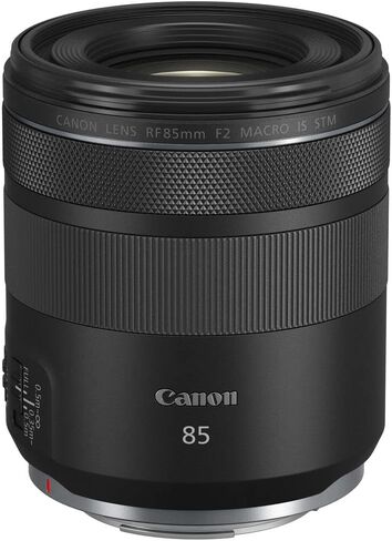 Canon RF 85mm f/2 Macro عبارة عن عدسة STM (4234C002) + طقم فلتر + حقيبة ظهر + بطاقة سعة 64 جيجابايت + حقيبة عدسة + قارئ بطاقات + حامل ثلاثي القوائم مرن + محفظة ذاكرة + حافظة للأغطية + طقم تنظيف + حزام يد + المزيد (متجدد) in Saudi Arabia