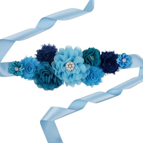 Vemonllas Maternity Sash Belt Mom to Be Daddy to Be Corsage Pins Baby Shower Decoration Pregnancy Photo Props Keepsake Gifts in Saudi Arabia