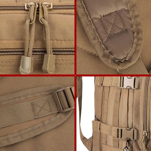Large 3 Day Expandable 39L-64L Backpack Military Tactical Hiking Camping Daypack in Saudi Arabia