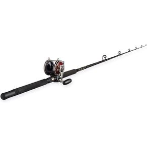 Penn Special Senator 91332 Fishing Rod and Reel Combo, 6.5 Feet, Black/Smoke/Red in Saudi Arabia