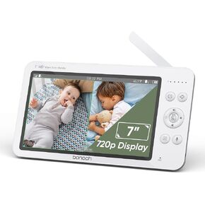 bonoch 7 inch 720p Parent Unit, Standalone Monitor Baby Camera, Replacement for BBM01/ BBM03/ BBM05 (NOT Compatible with BBM04 Camera Units) in Kuwait